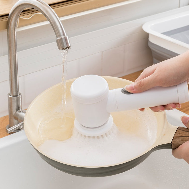 Scrubio™ – Twoja Moc w Czyszczeniu: Bezprzewodowa Szczotka do Kuchni i Łazienki